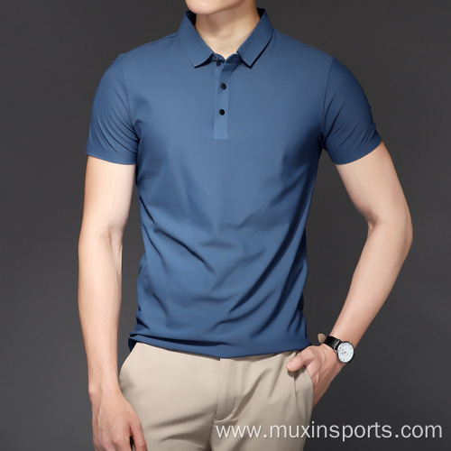 Men's Ice Silk Quick Dry Polo Shirts